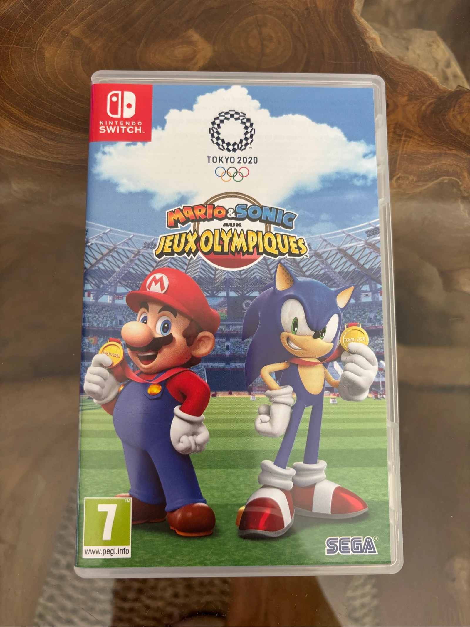 Jeu Nintendo Switch Mario Sonic jeux olympiques